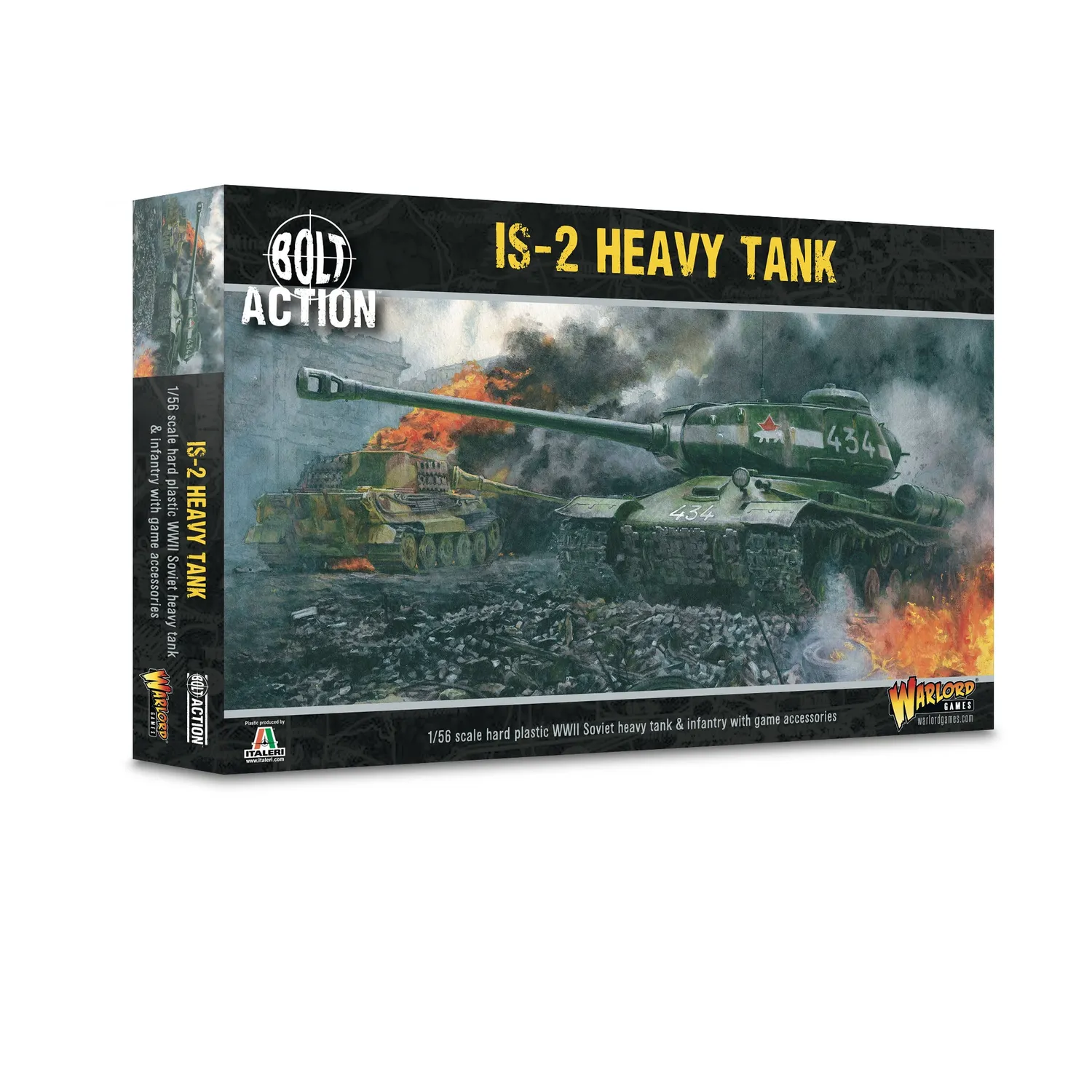 Bolt Action IS-2 Heavy Tank char plastique soviétique