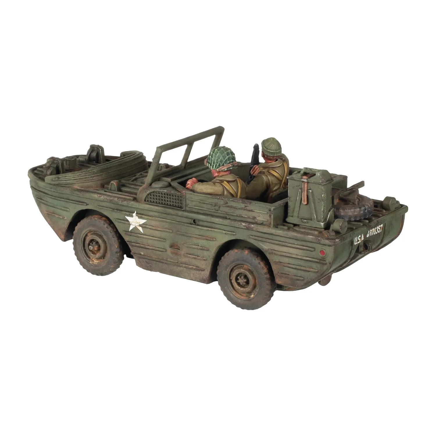 Bolt Action Ford GPA Amphibious Jeep with US Army Crew véhicule