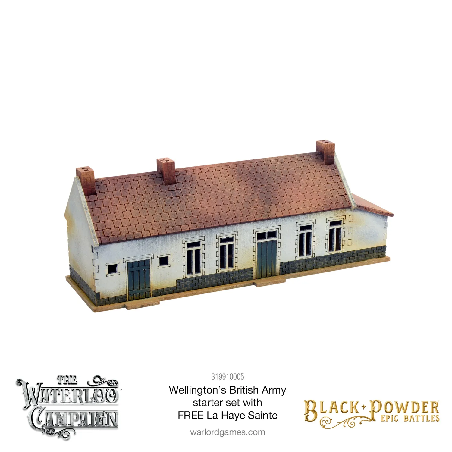 Warlord Games Black Powder Epic Battles Waterloo British Starter Army coffret