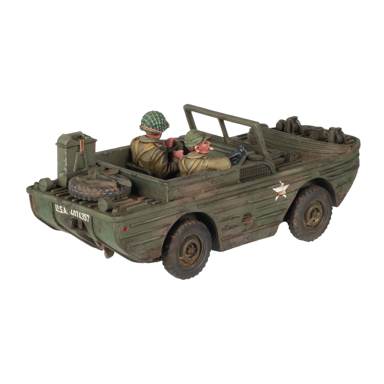 Bolt Action Ford GPA Amphibious Jeep with US Army Crew véhicule