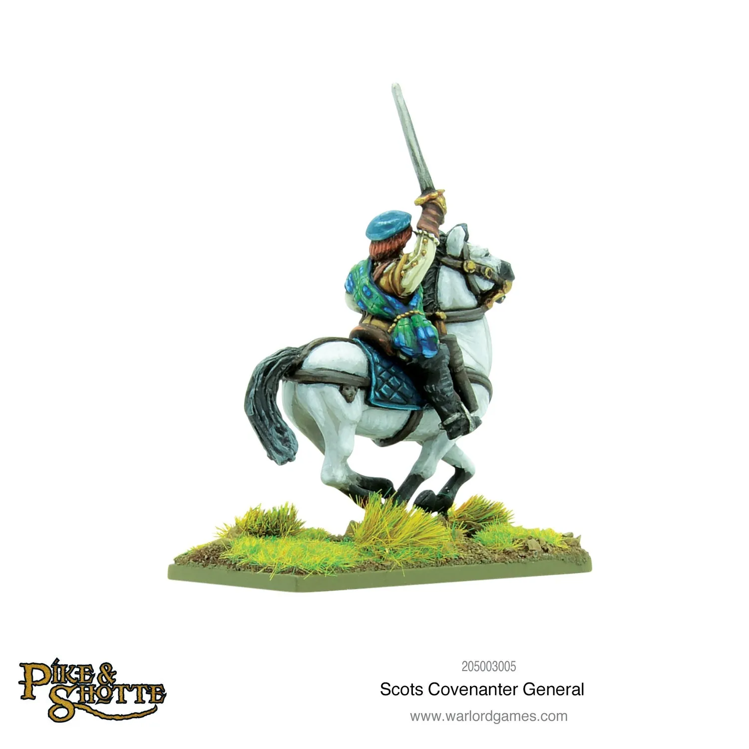 Pike & Shotte Scots Covenanter General figurine montée métal