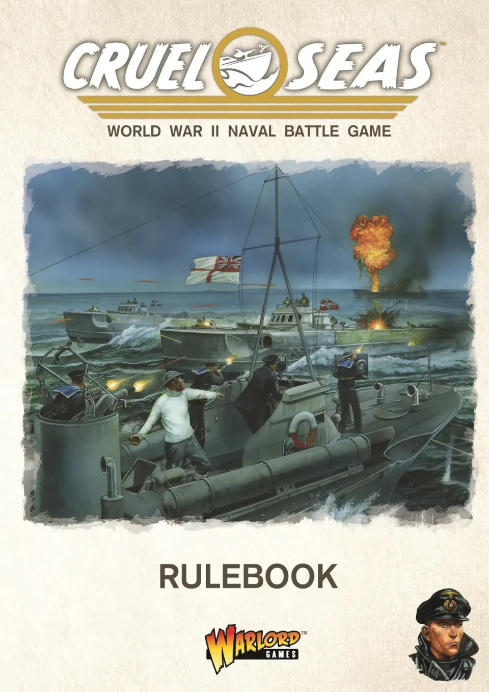 Bolt Action Cruel Seas Rulebook livre de règles naval