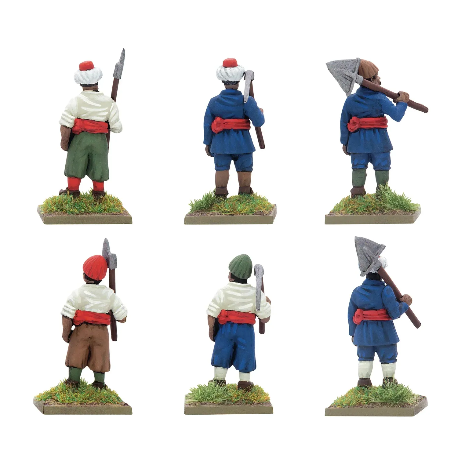 Bolt Action Pike & Shotte Pionniers Turcs figurines métal