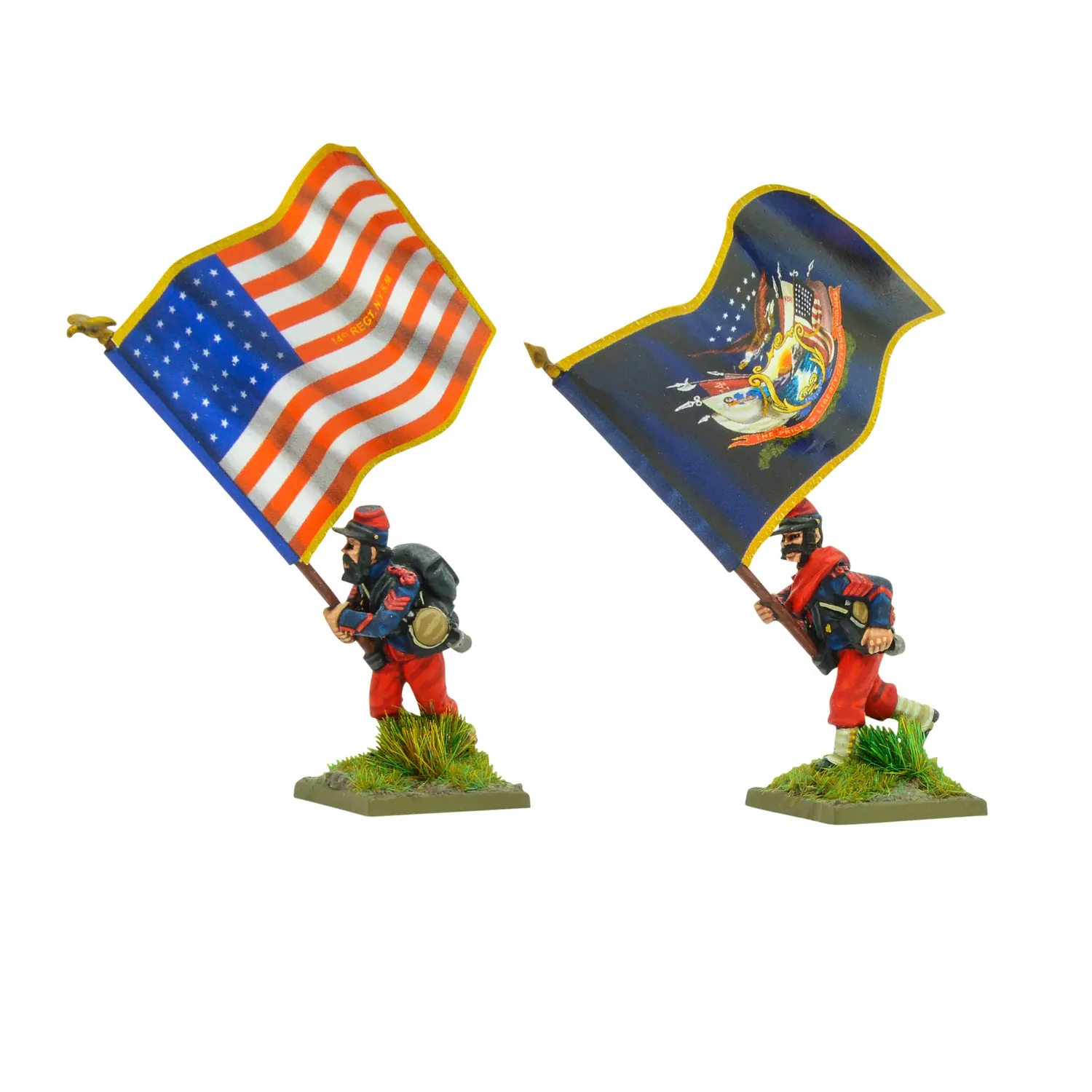 Black Powder American Civil War Zouaves Brigade brigade d’infanterie 3 régiments