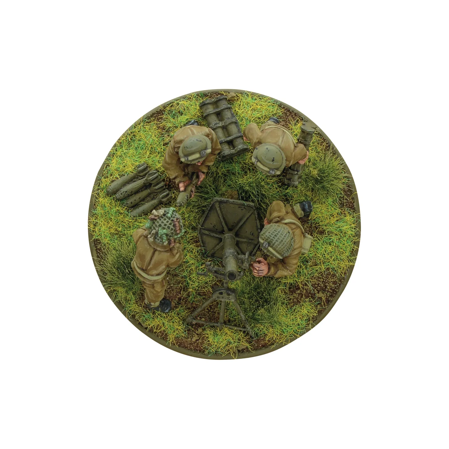 Bolt Action British Army mortier lourd 4.2 inch figurine métal