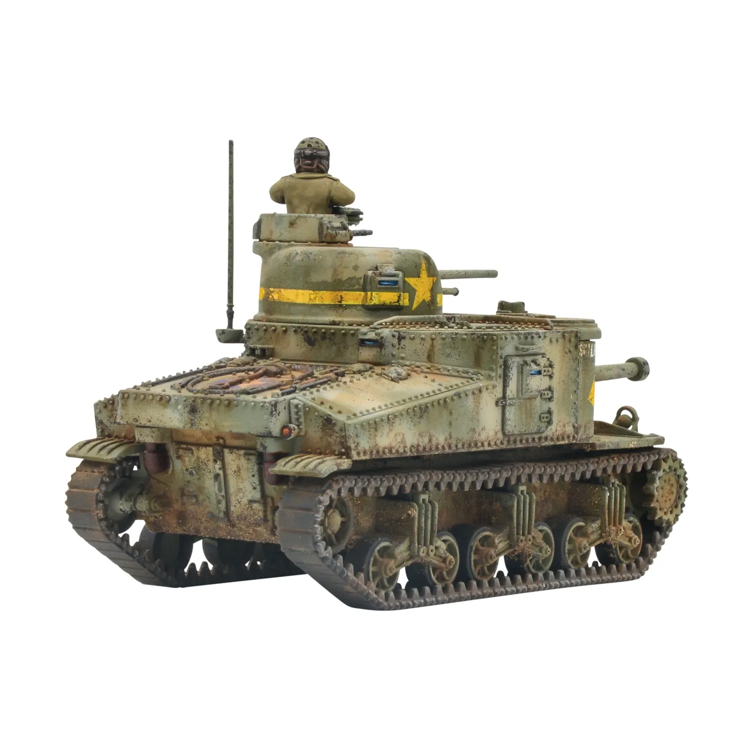 Bolt Action M3 Lee Armoured Platoon char lot de 3 plastique