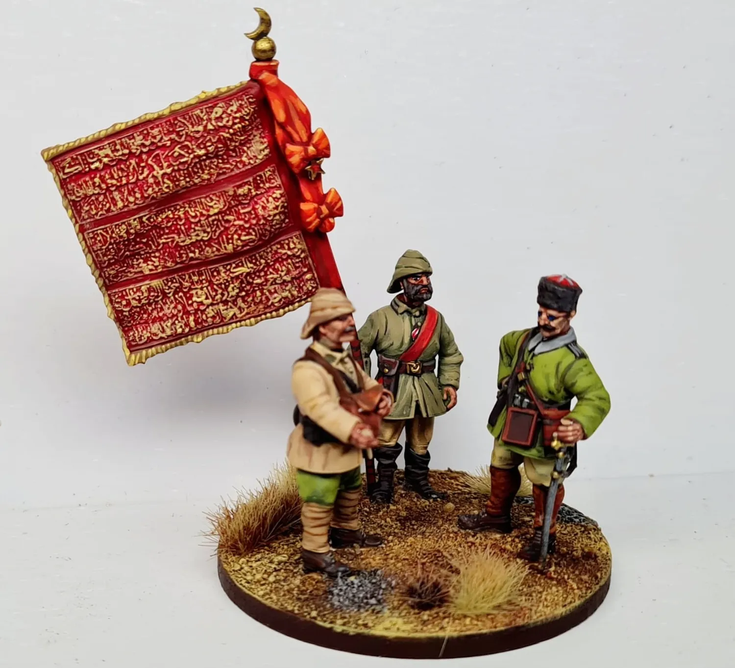 Des Tranchées aux Barricades Infanterie Ottomane figurines 28mm résine