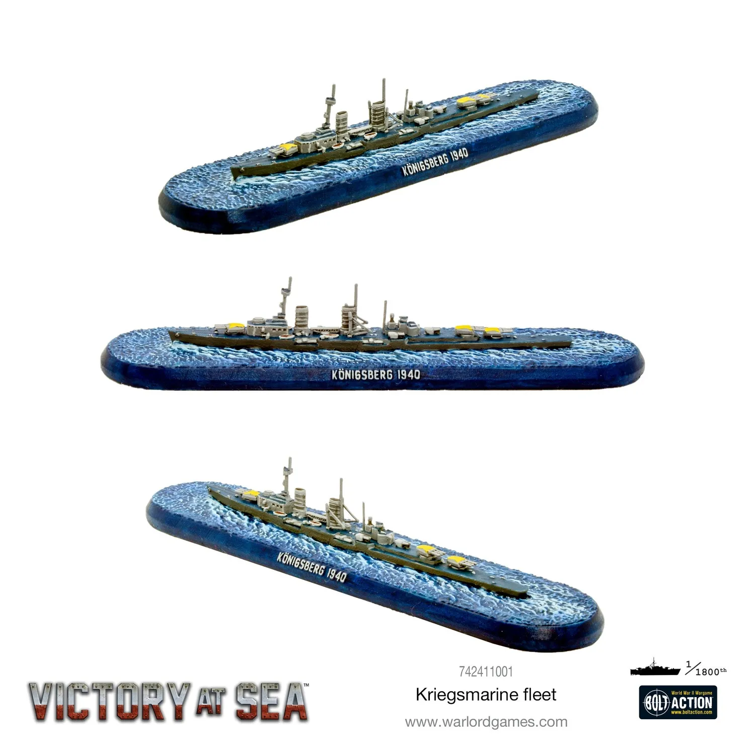 Bolt Action Victory at Sea Kriegsmarine fleet flotte de navires