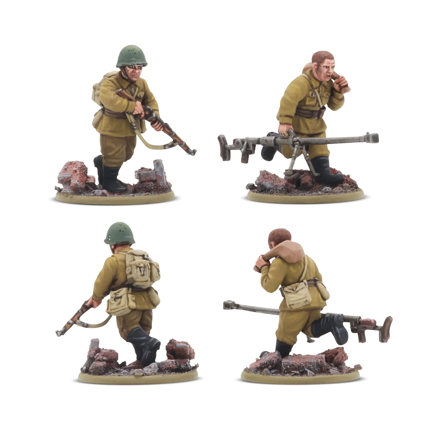 Bolt Action Forward to Berlin Mega Bundle armée soviétique figurines plastique métal