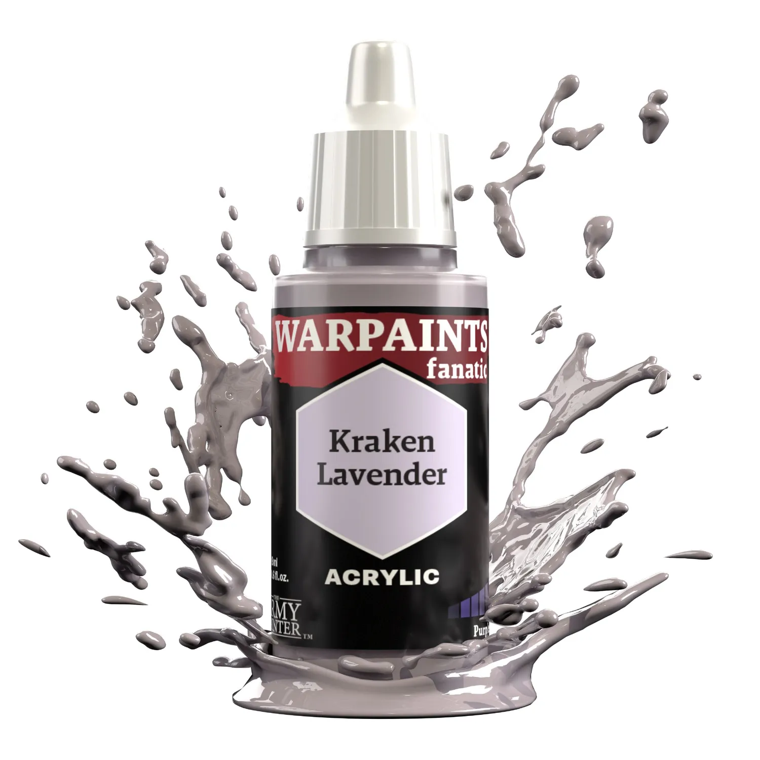 Army Painter Warpaints Fanatic Kraken Lavender peinture 18 ml violet