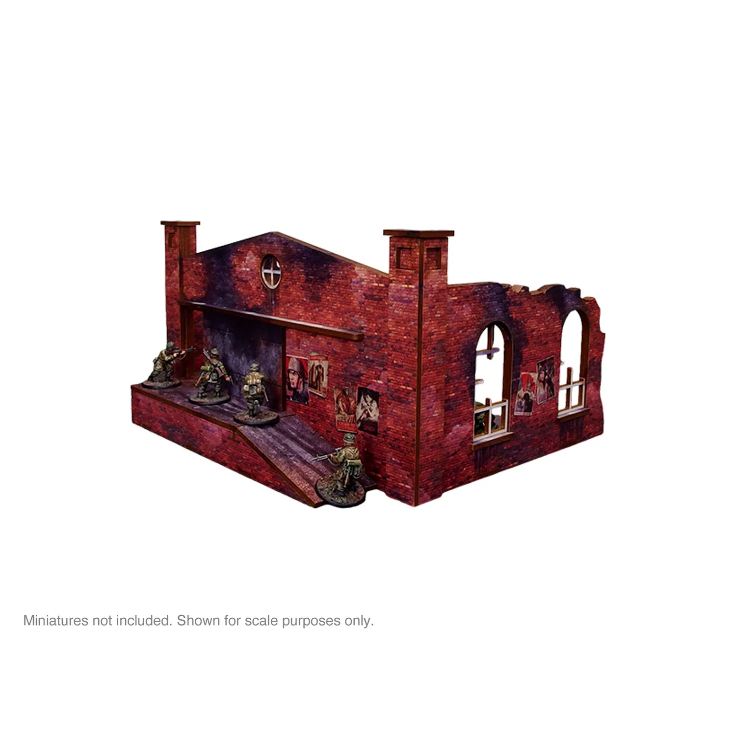 Micro Art Bolt Action Stalingrad Factory Back décor pré-peint