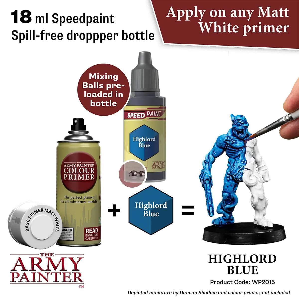 Army Painter Speedpaint Highlord Blue peinture bleu 18ml