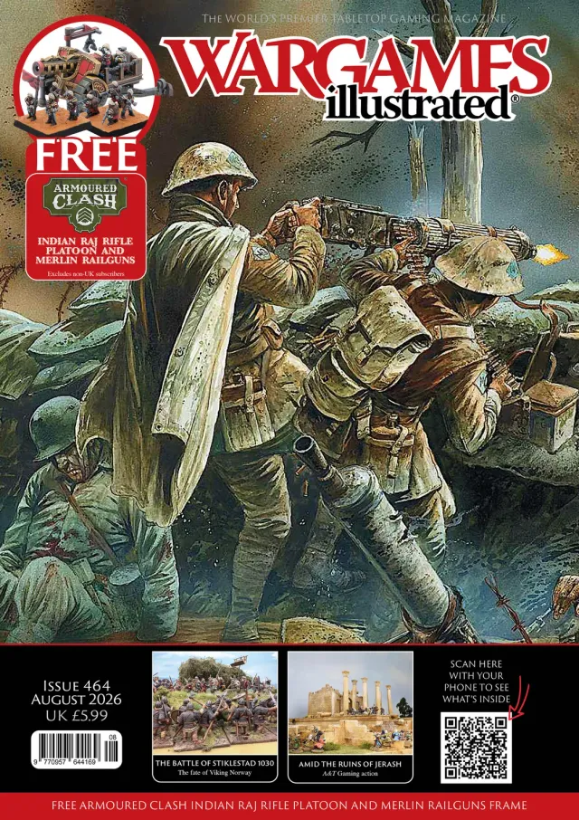 Wargames Illustrated WI464 magazine août 2026