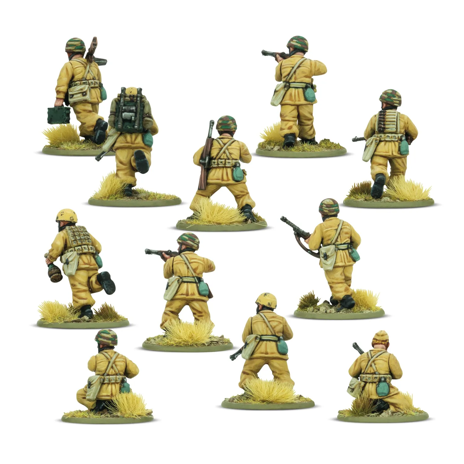 Bolt Action Lions of the Folgore Italian Paracadutisti starter army
