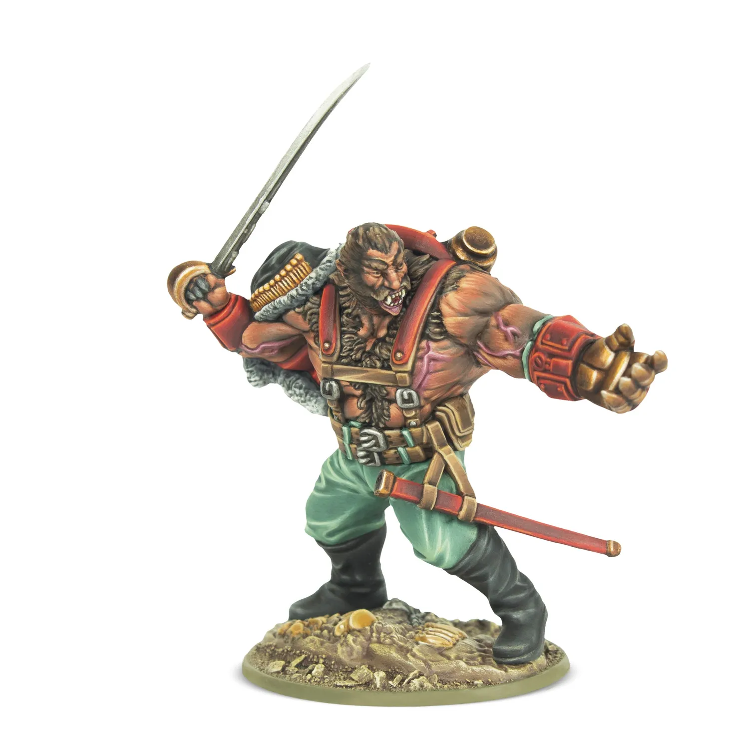 Warlord Konflikt'47 Commissar Gregor Drugov figurine soviétique