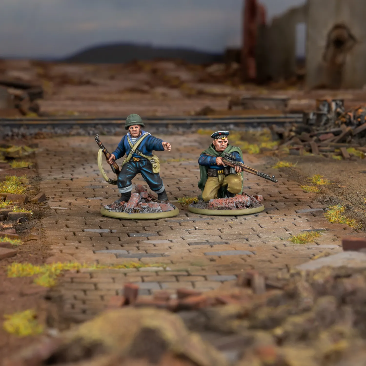 Bolt Action Soviet Naval Brigade Weapon Teams équipes d’armes