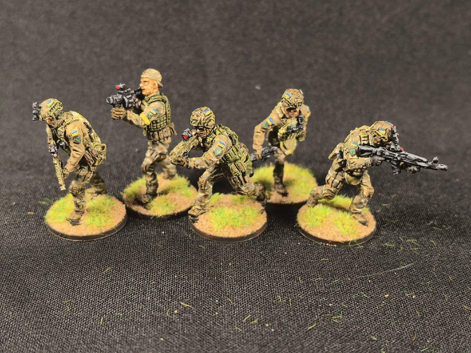 Des Tranchées aux Barricades Forces Spéciales Ukrainiennes figurines métal 17