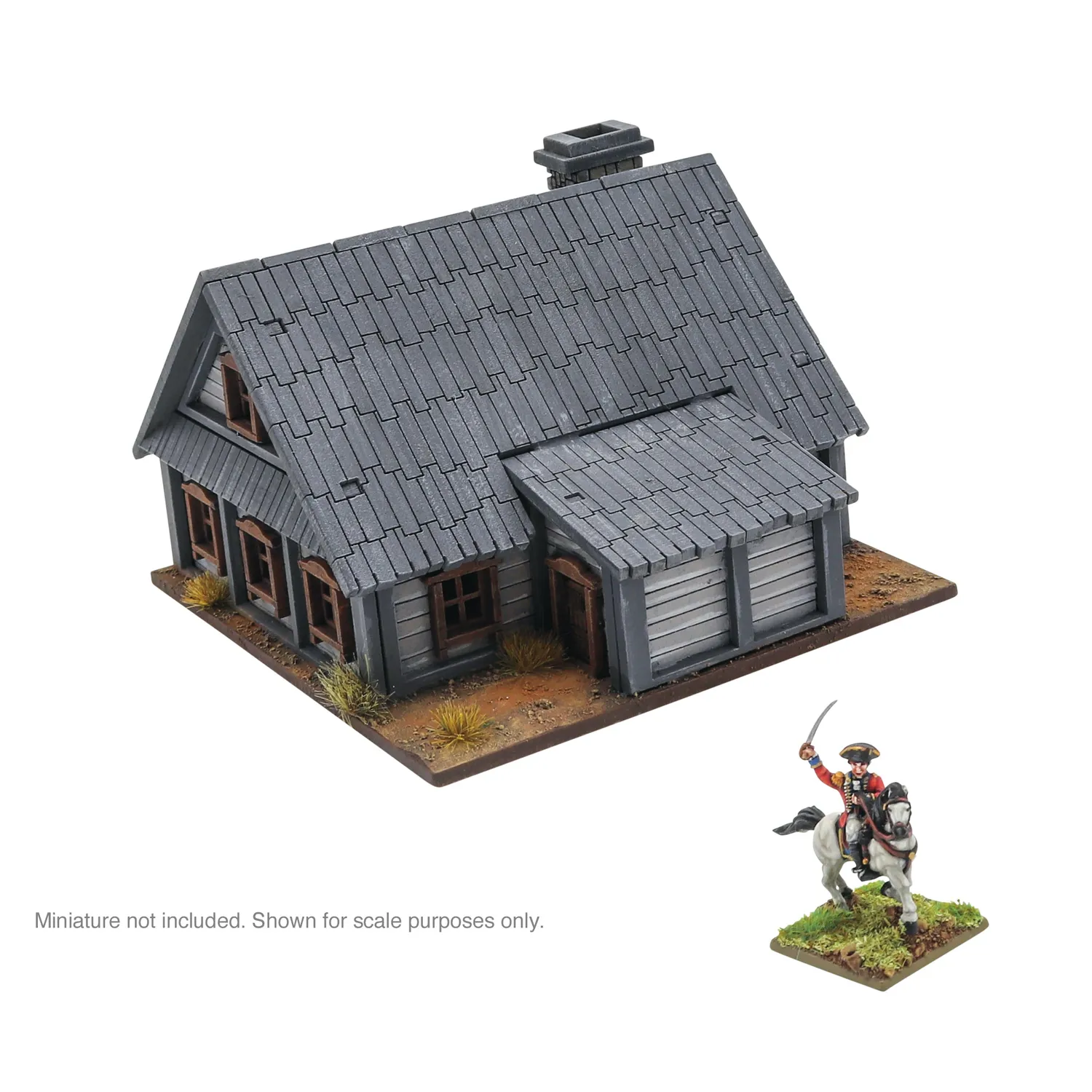 Bolt Action Black Powder Epic Battles Revolution! Cottage 2 15mm maison MDF
