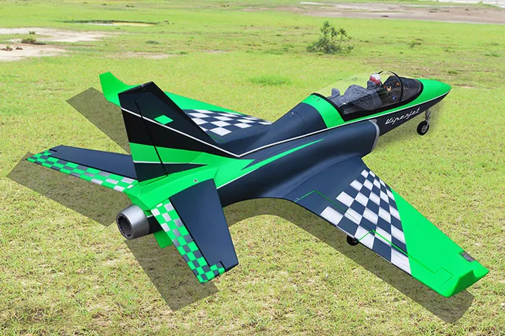 Black Horse Model BH206 GREEN VIPER JET TURBINE 2000MM avion RC électrique