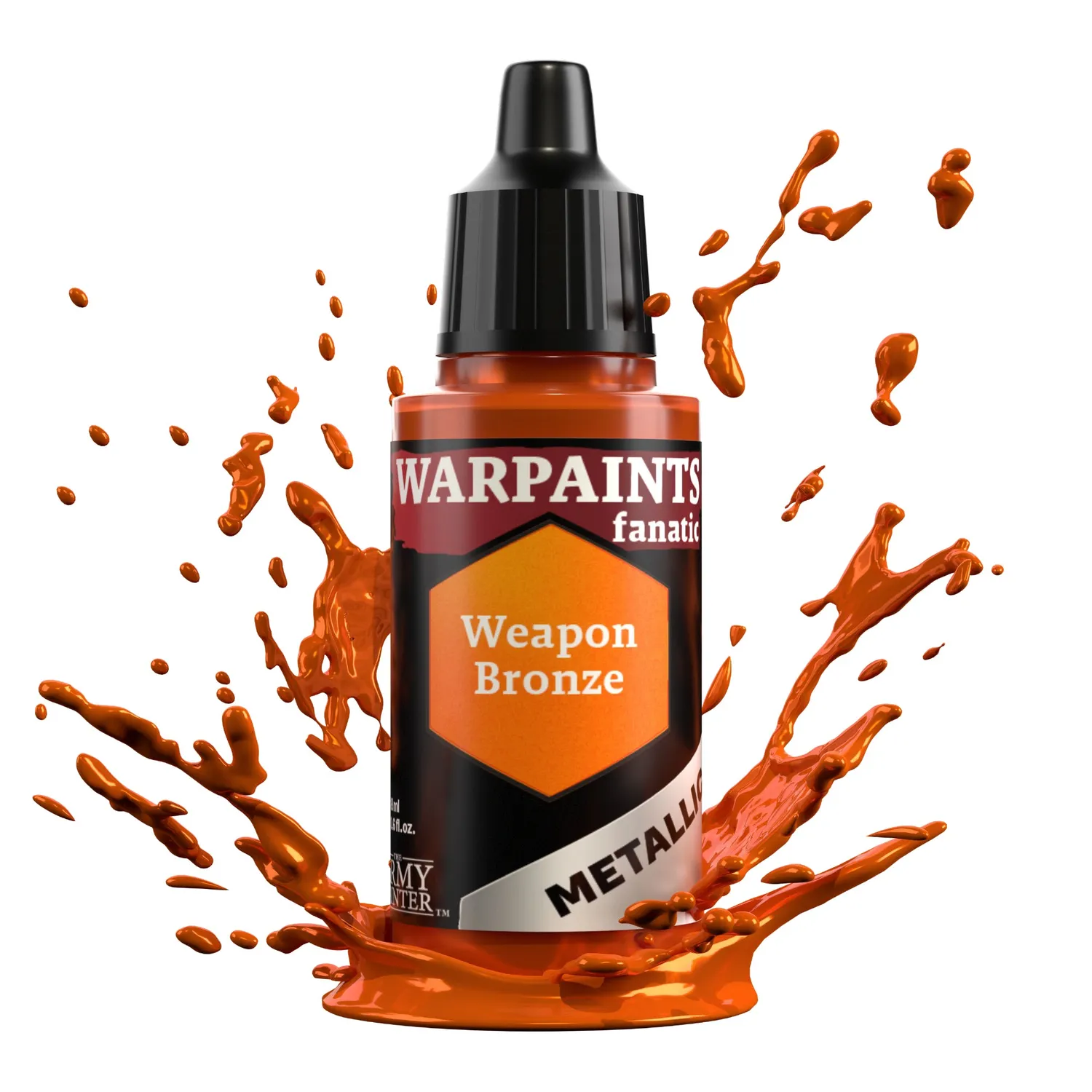 The Army Painter Warpaints Fanatic Metallic Weapon Bronze peinture acrylique 18 ml
