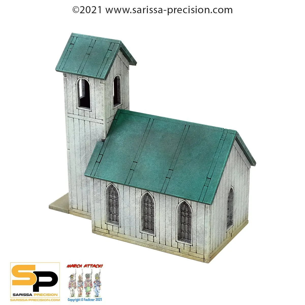 Sarissa North American Church décor MDF 15 mm