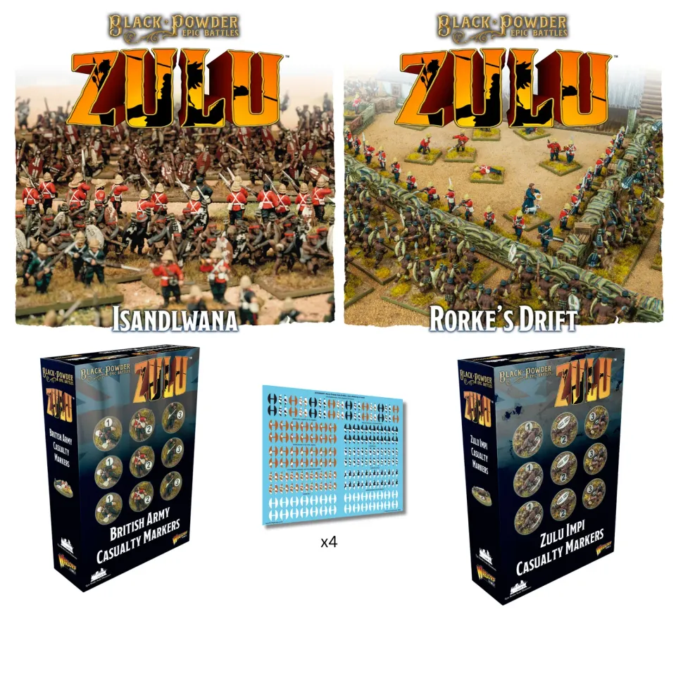 Warlord Games Black Powder Epic Battles Zulu War Mega Bundle
