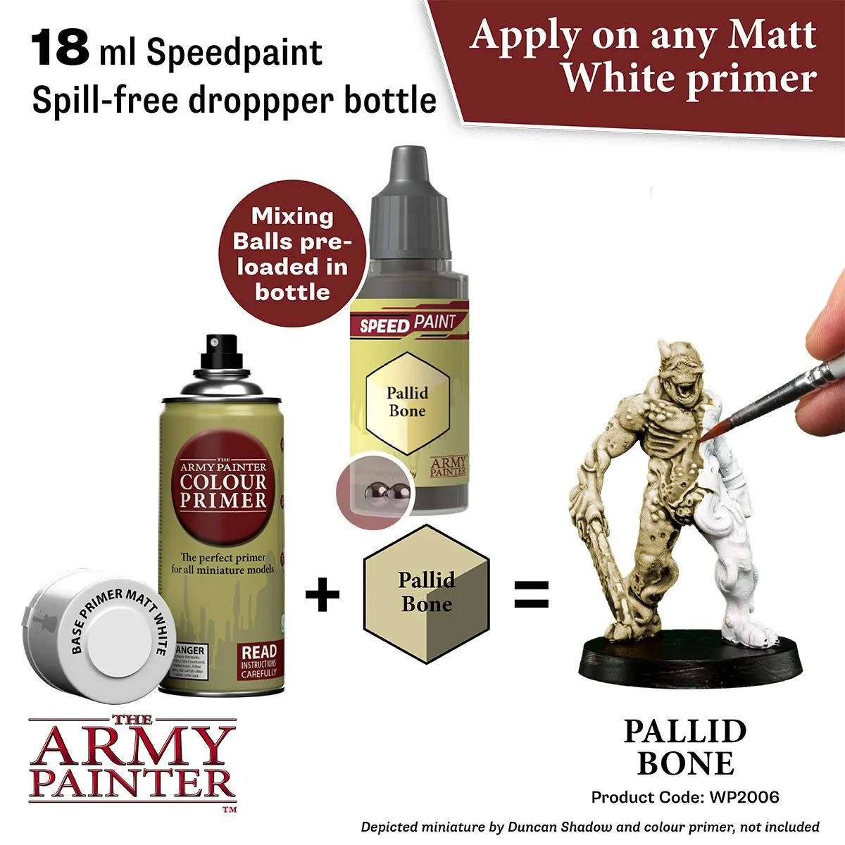The Army Painter Speedpaint Pallid Bone peinture os