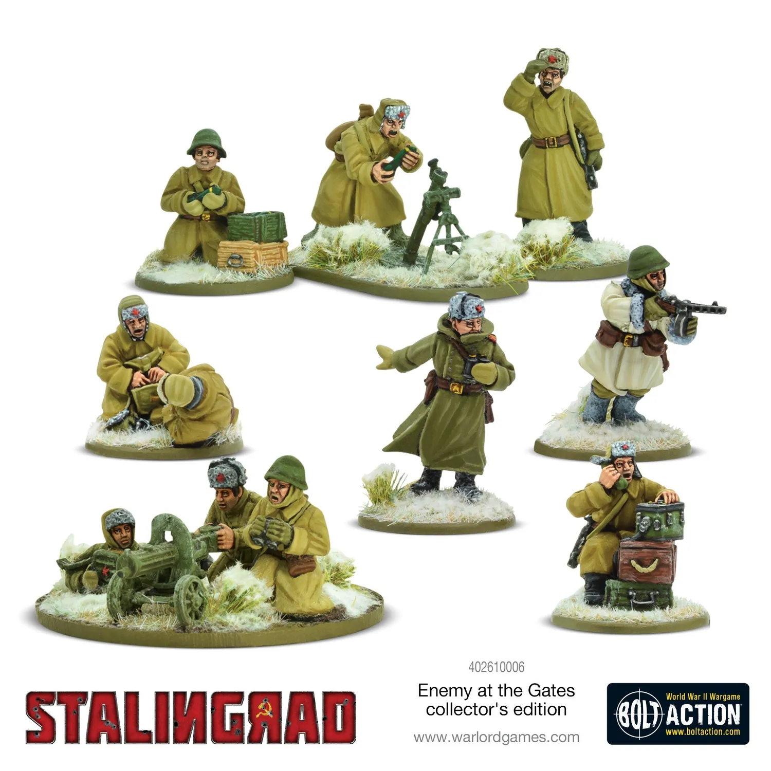 Bolt Action Enemy at the Gates Stalingrad coffret collector