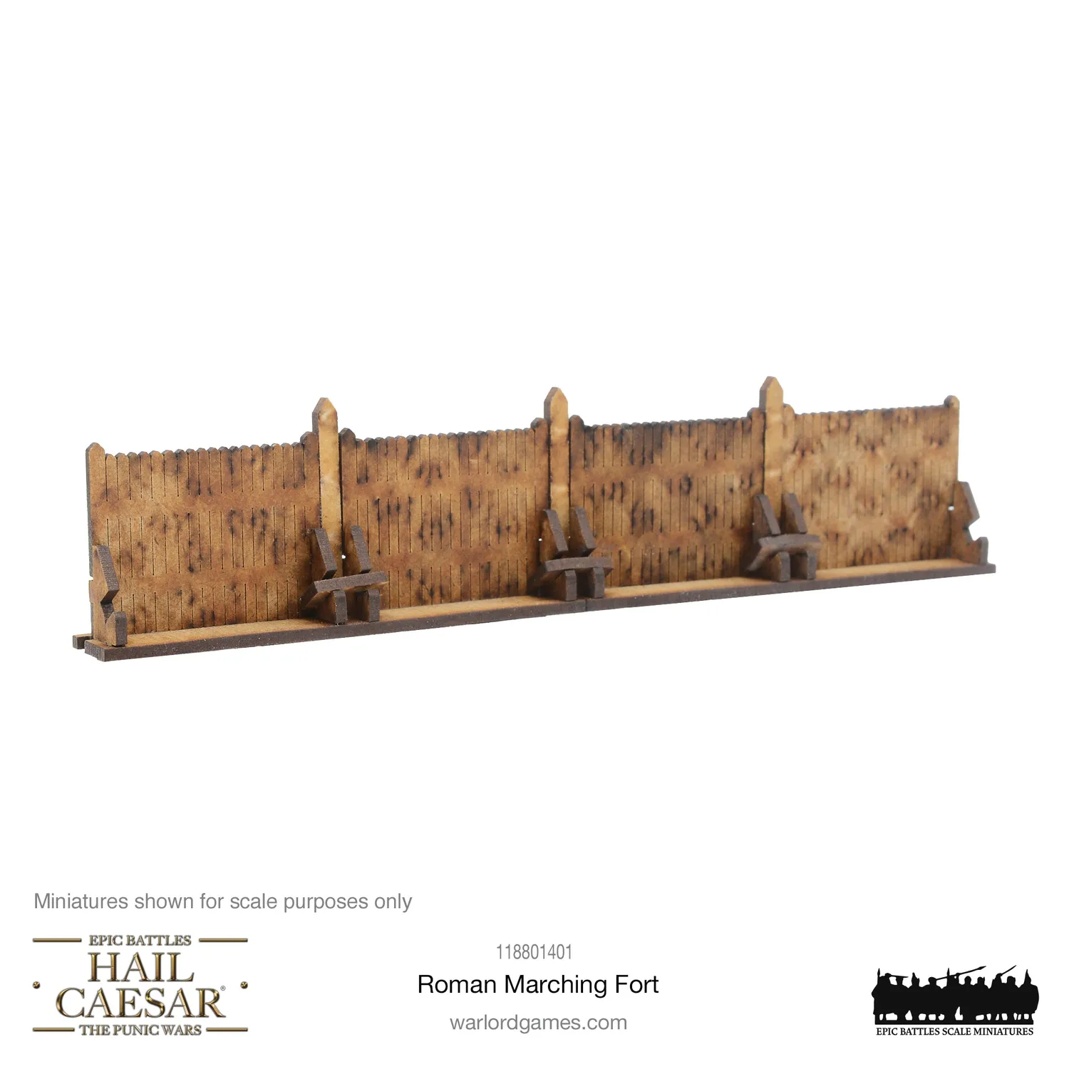 Bolt Action Hail Caesar Epic Battles Roman Marching Fort décor MDF
