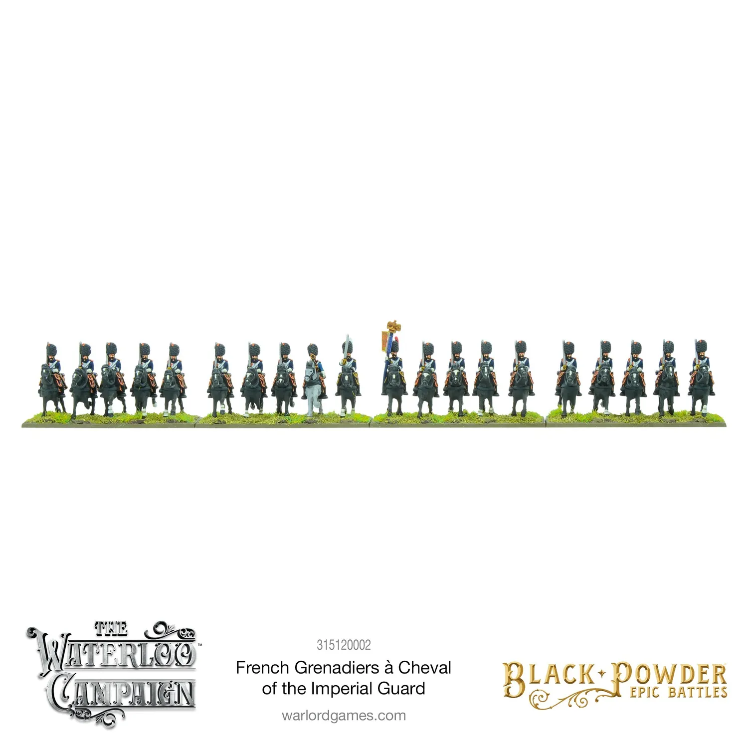 Black Powder Waterloo Grenadiers à cheval Garde cavalerie