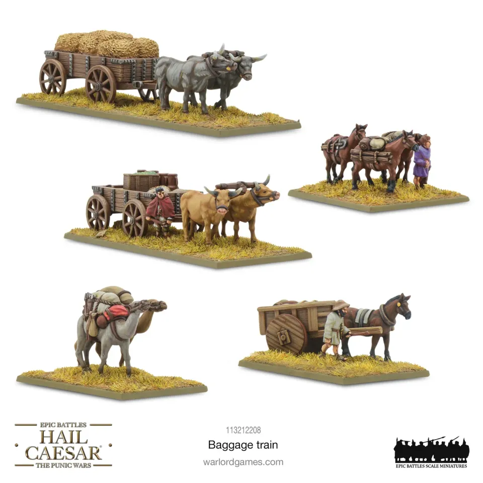 Warlord Games Hail Caesar Epic Battles Baggage Train figurines résine