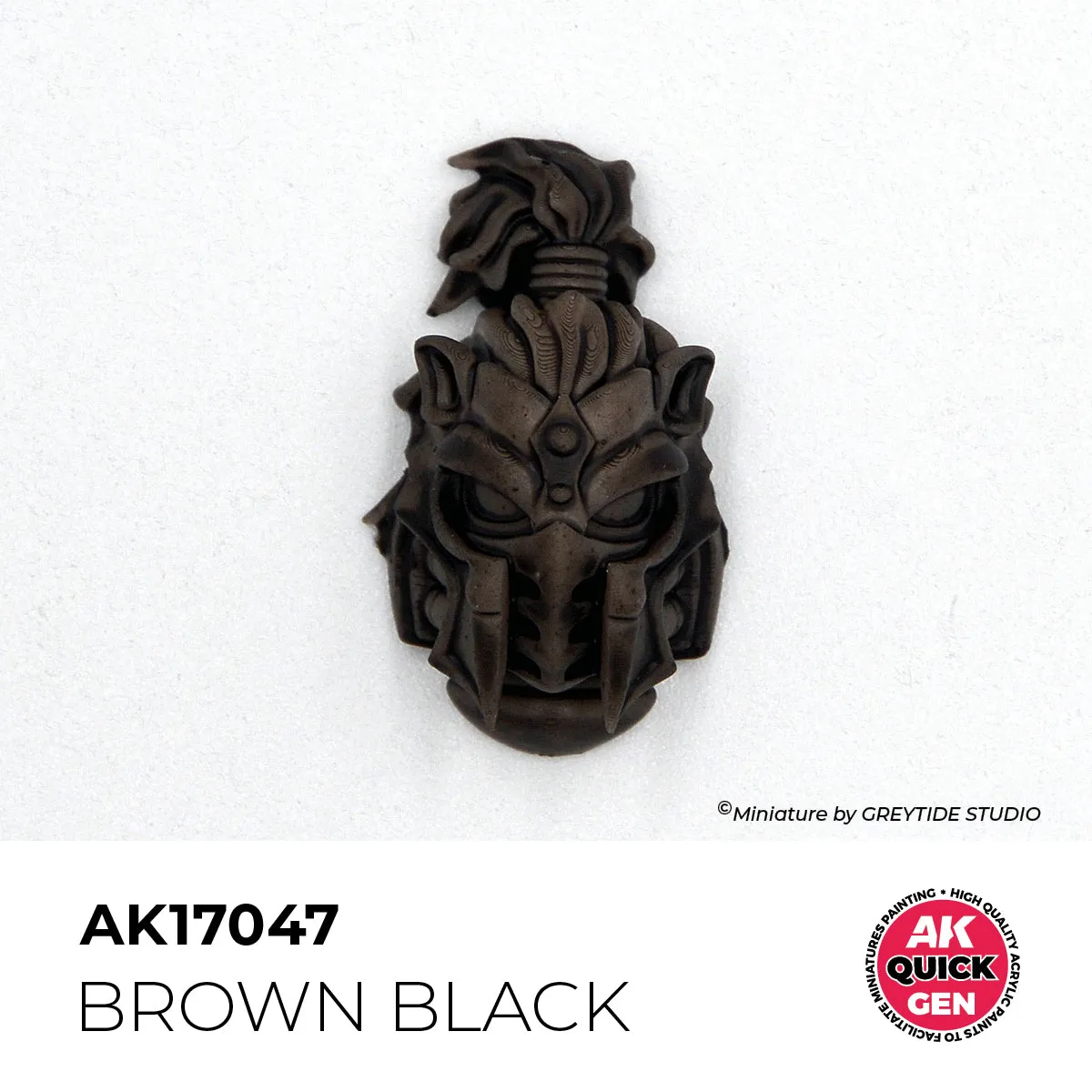 AK Interactive QuickGen Brown Black peinture 18ml brun noir
