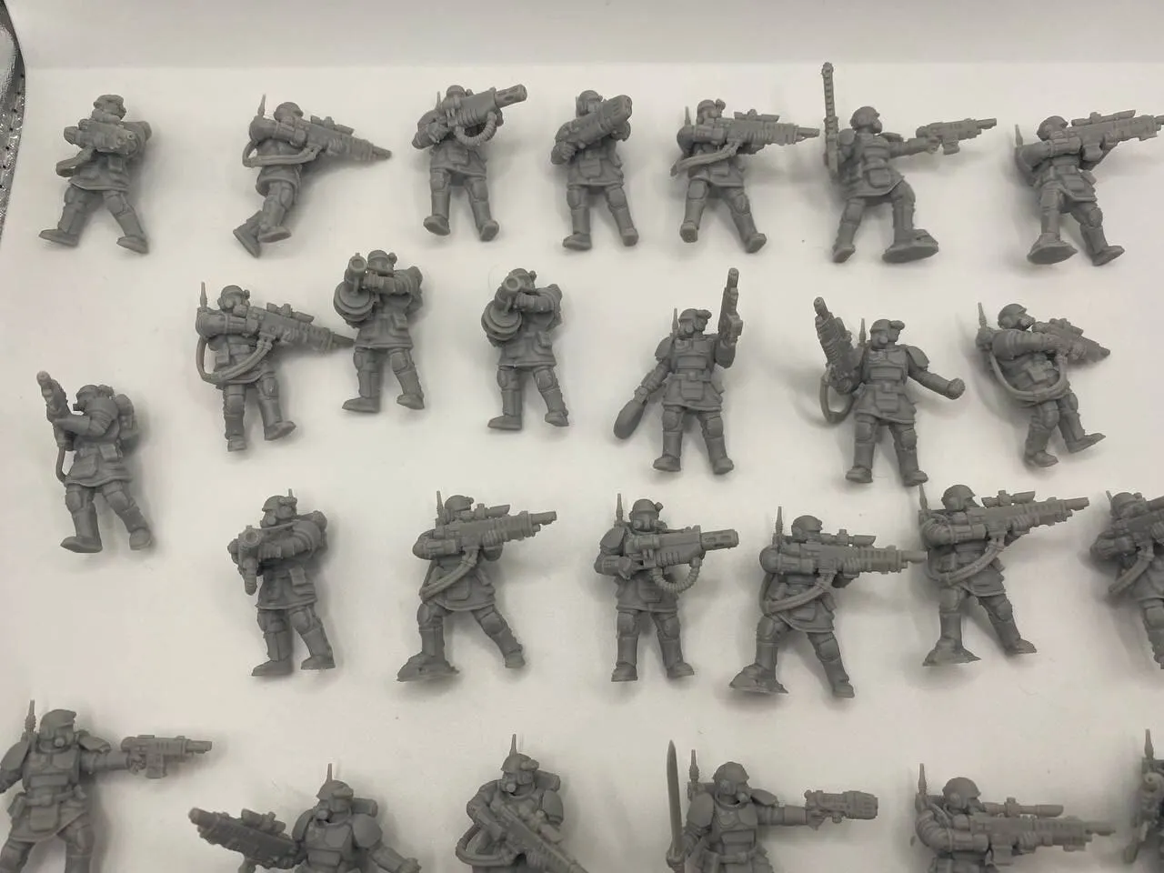 Epic Forge Imperium Kasrkin Élites Set de 10 figurines escouade