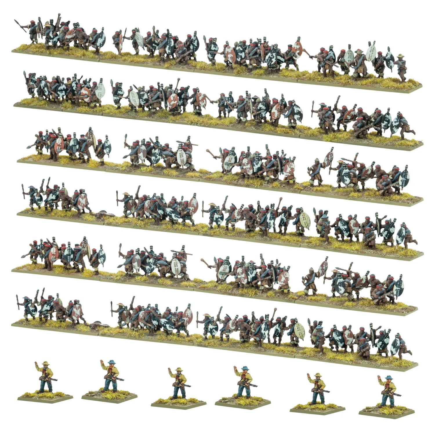 Bolt Action Epic Battles Zulu Isandlwana boîte jeu complète