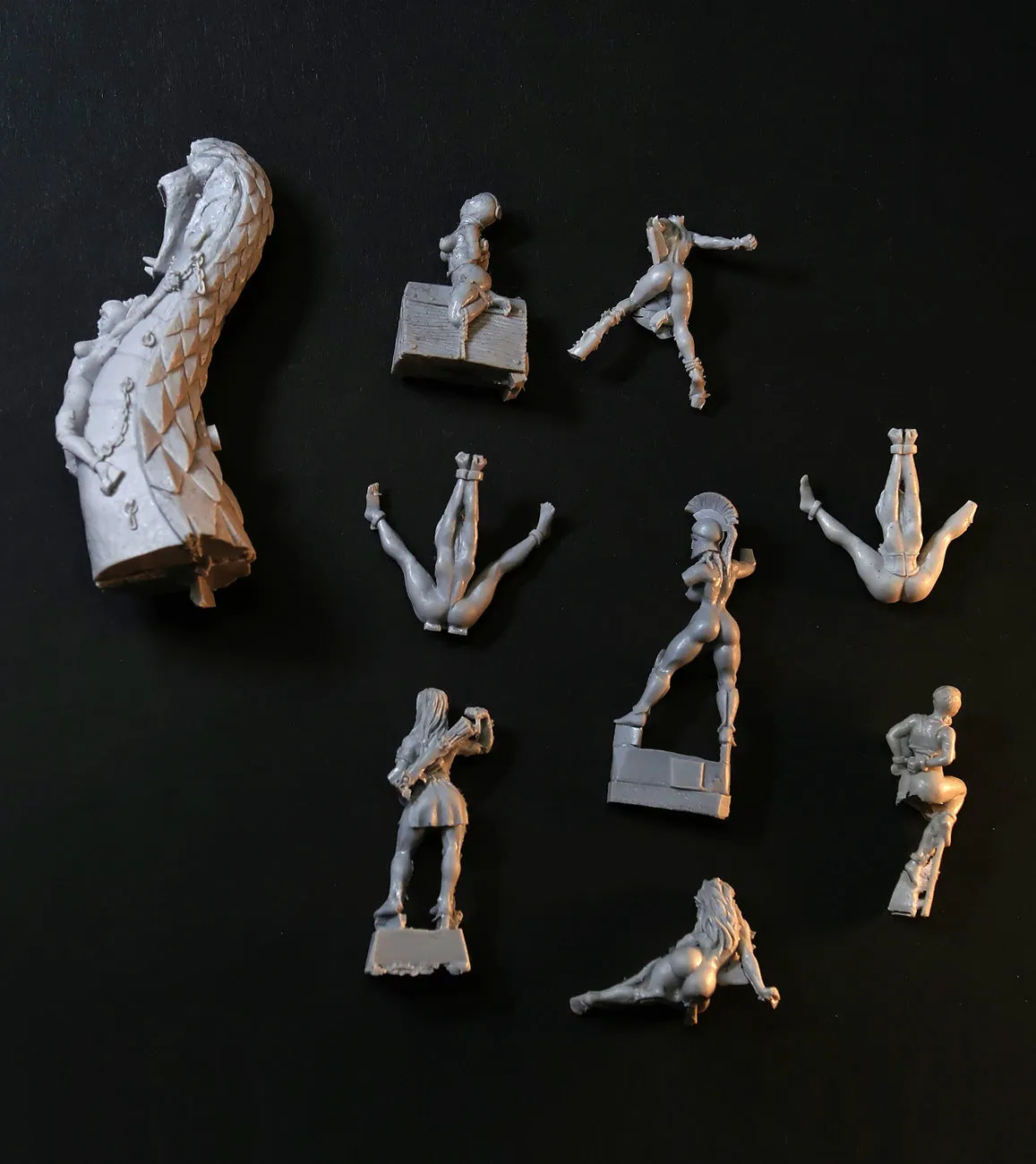 Brother Vinni corps esclaves bits cassés 28mm lot 9