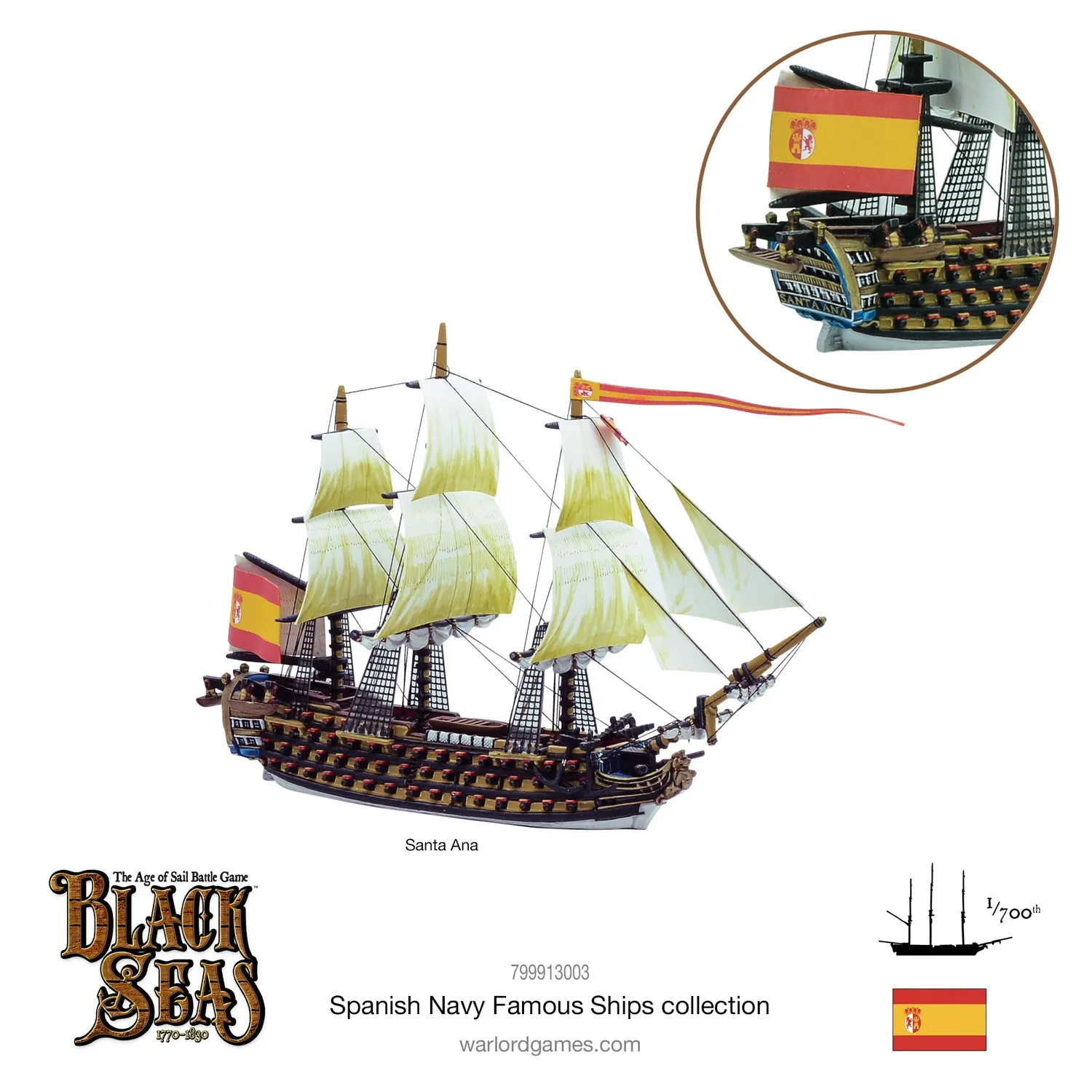 Bolt Action Black Seas Spanish Navy Famous Ships Bundle