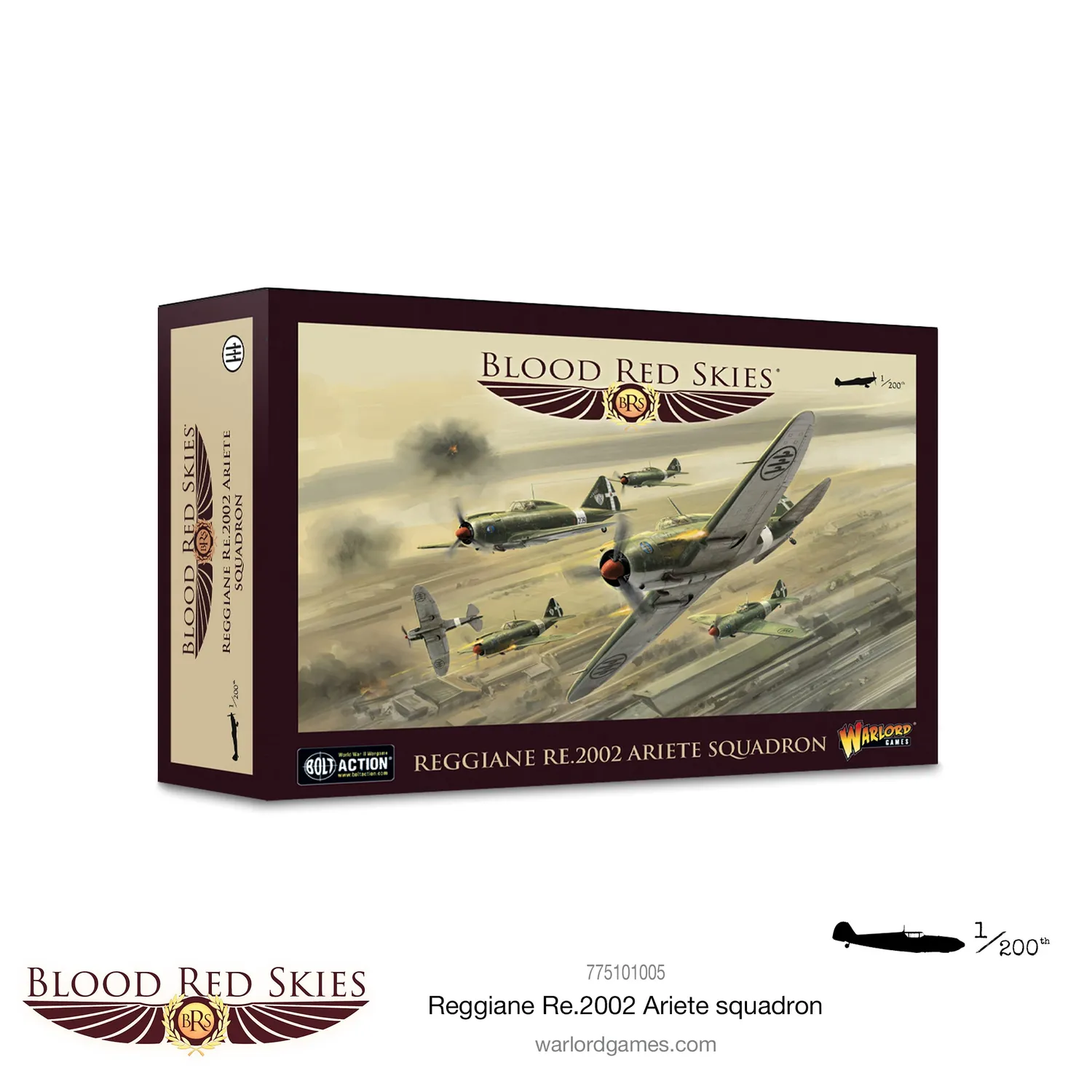 Blood Red Skies Reggiane Re.2002 Ariete escadrille avions