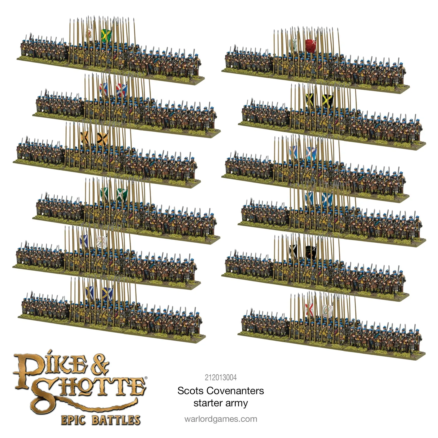 Pike & Shotte Epic Battles Scots Covenanters boîte armée
