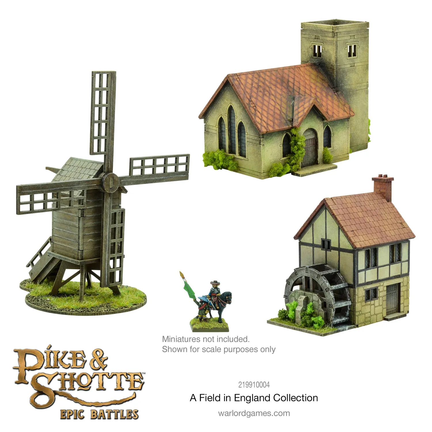 Bolt Action Pike & Shotte Epic Battles A Field in England décor MDF 4 kits