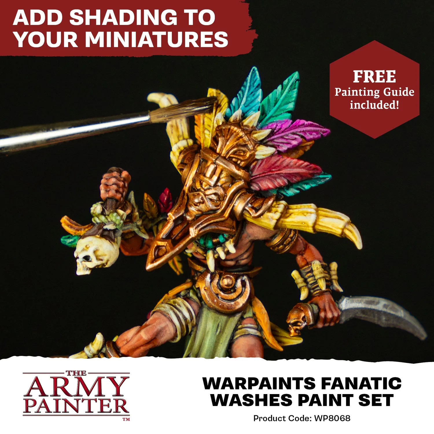 Army Painter Warpaints Fanatic set 10 lavis peinture