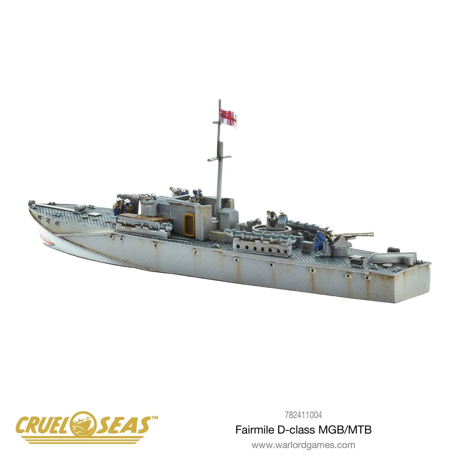 Cruel Seas Fairmile D-class MGB/MTB bateaux 2 unités résine métal