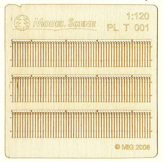 Albion Decorative European wooden fence clôture miniature 2 pièces