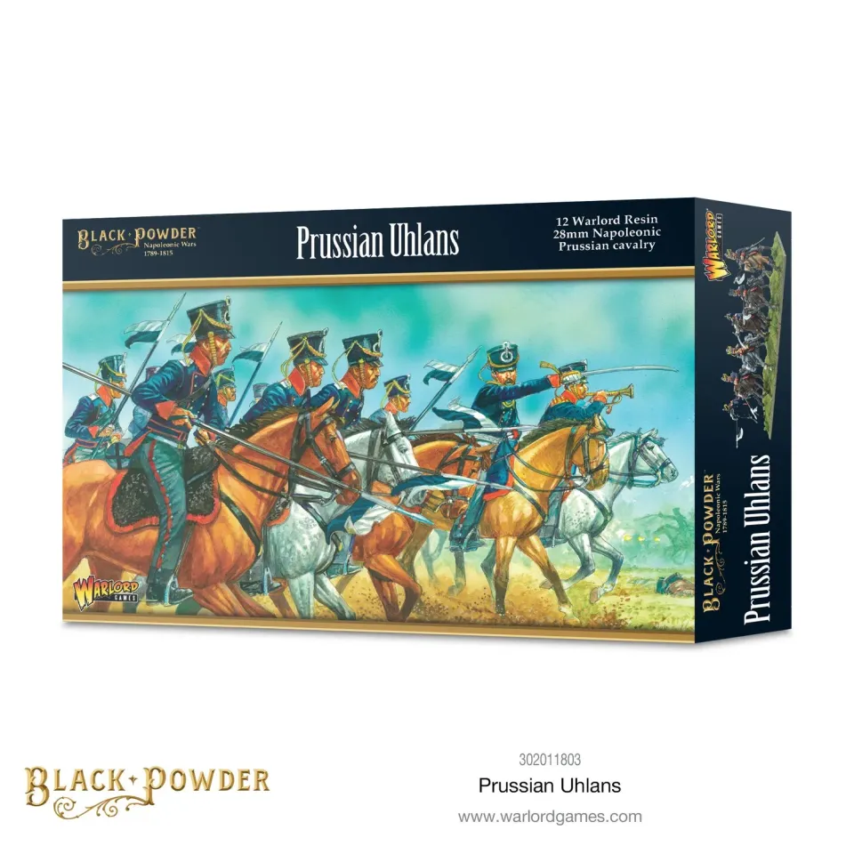 Bolt Action Black Powder Prussian Uhlans figurines résine x12
