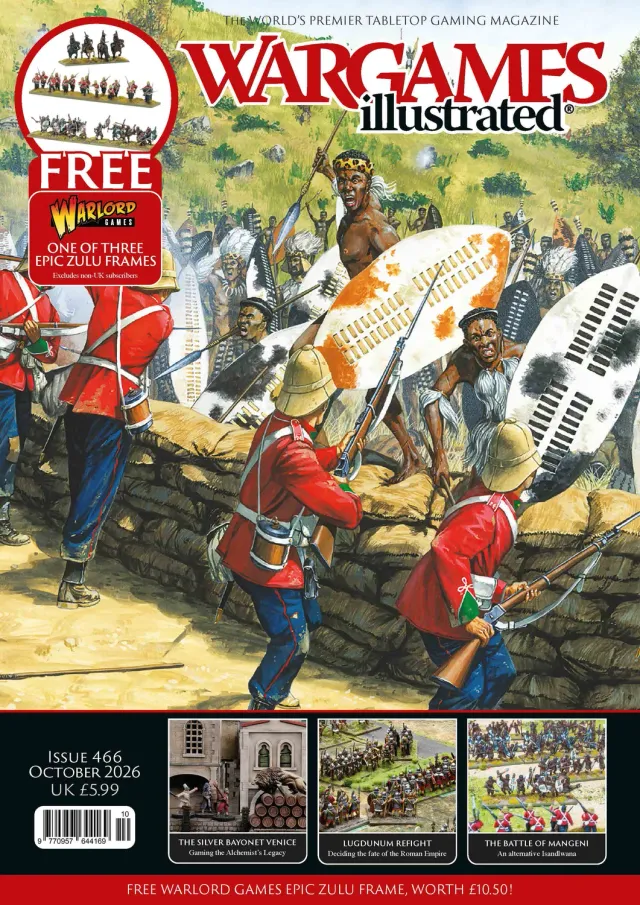 Wargames Illustrated WI466 magazine octobre 2026