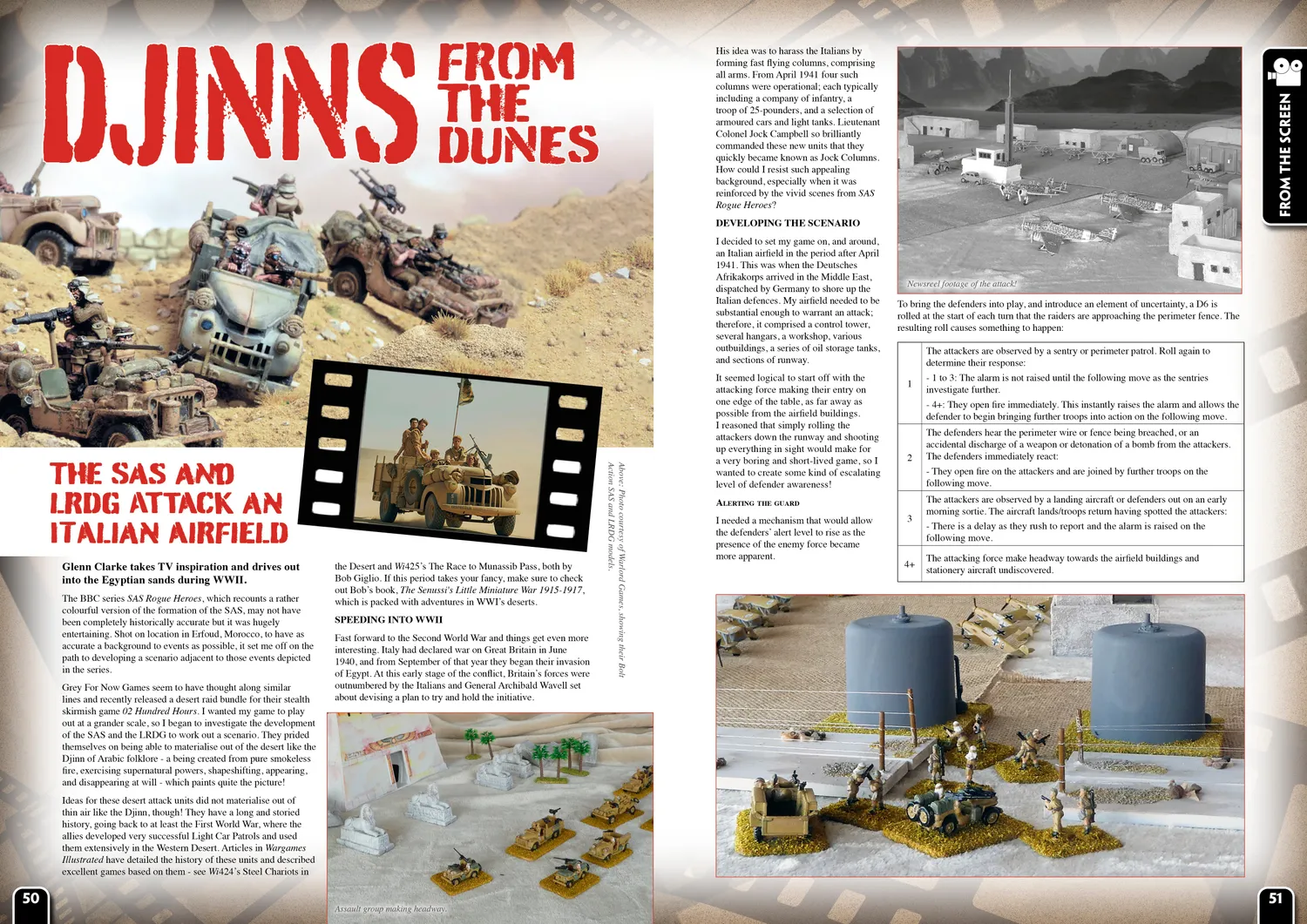 Bolt Action Wargames Illustrated WI436 April 2024 Edition magazine historique