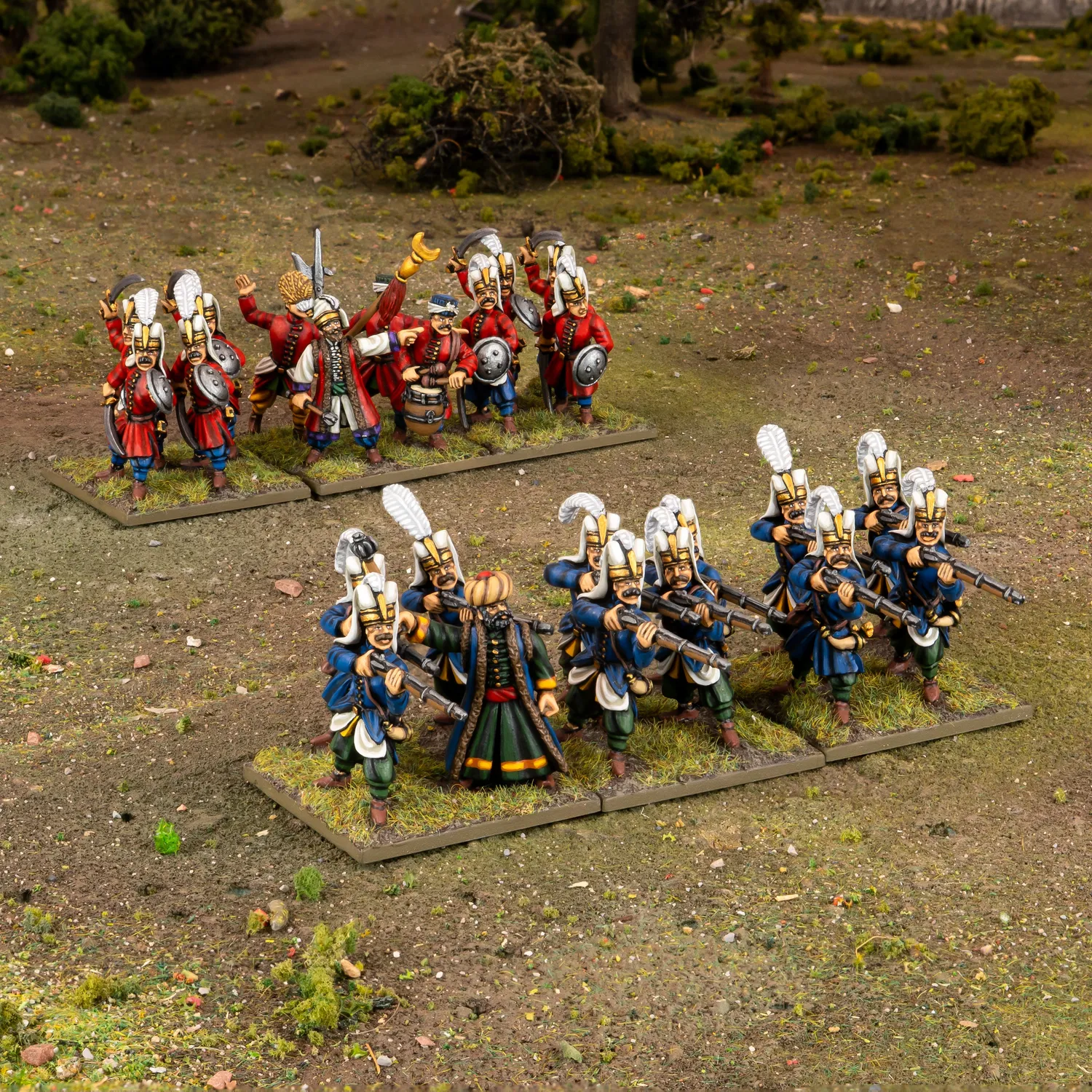 Bolt Action Pike & Shotte Janissaries Regiment infanterie métal