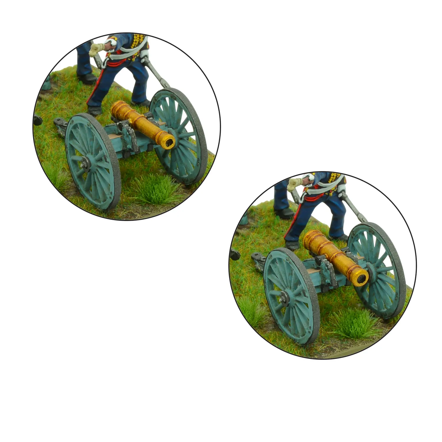 Bolt Action Black Powder Crimean War Royal Horse Artillery 12pdr howitzer/6pdr cannon canon