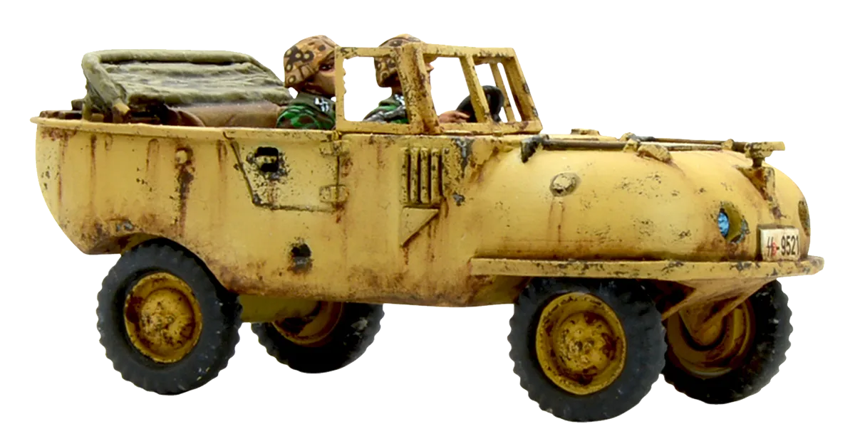 Bolt Action SG-6 Trippelwagen véhicule allemand résine