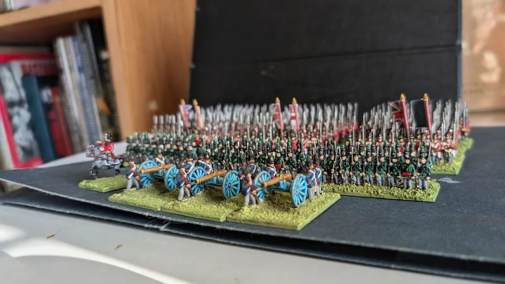 Bolt Action Black Powder Epic Battles Waterloo British Infantry Brigade plastique