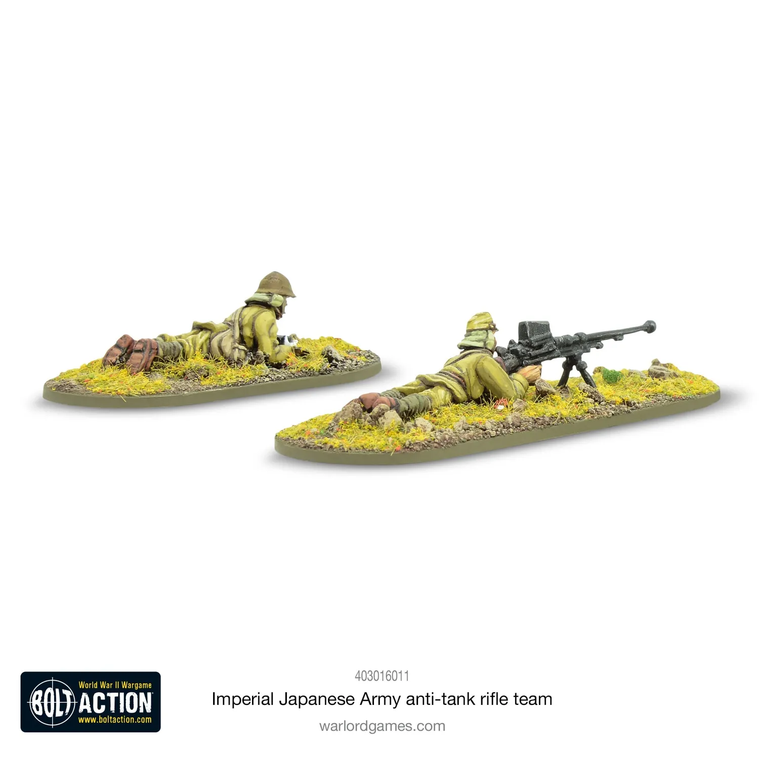 Bolt Action Imperial Japanese Army anti-tank rifle team métal